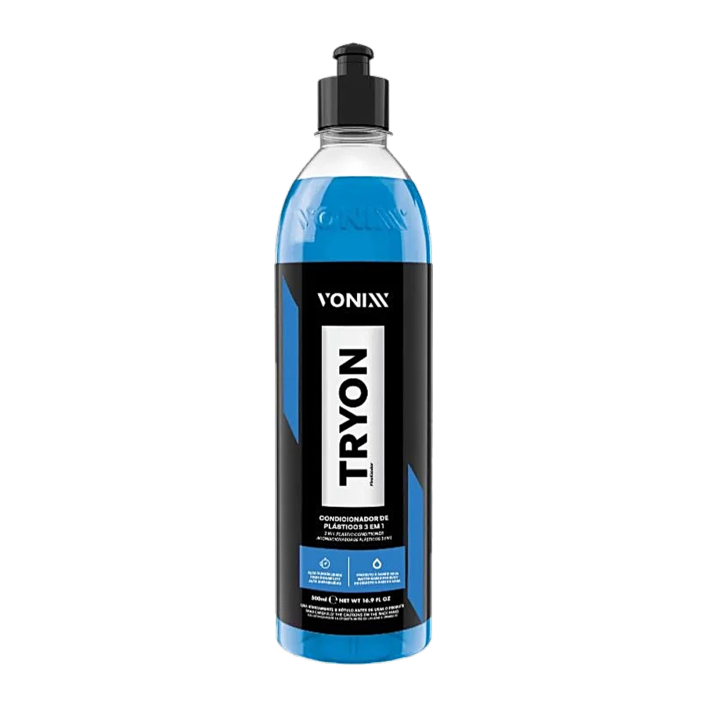 Vonixx TRYON seramikli plastik bakım ürünü uygulaması